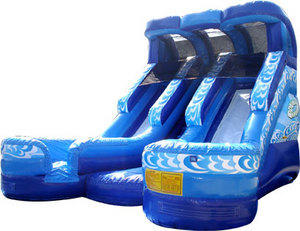 18 FT Double Lane Dry Slide 18 FT Double Lane Dry Slide