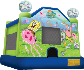 Sponge Bob Jump Medium 13x13 Sponge Bob Jump Medium 13x13